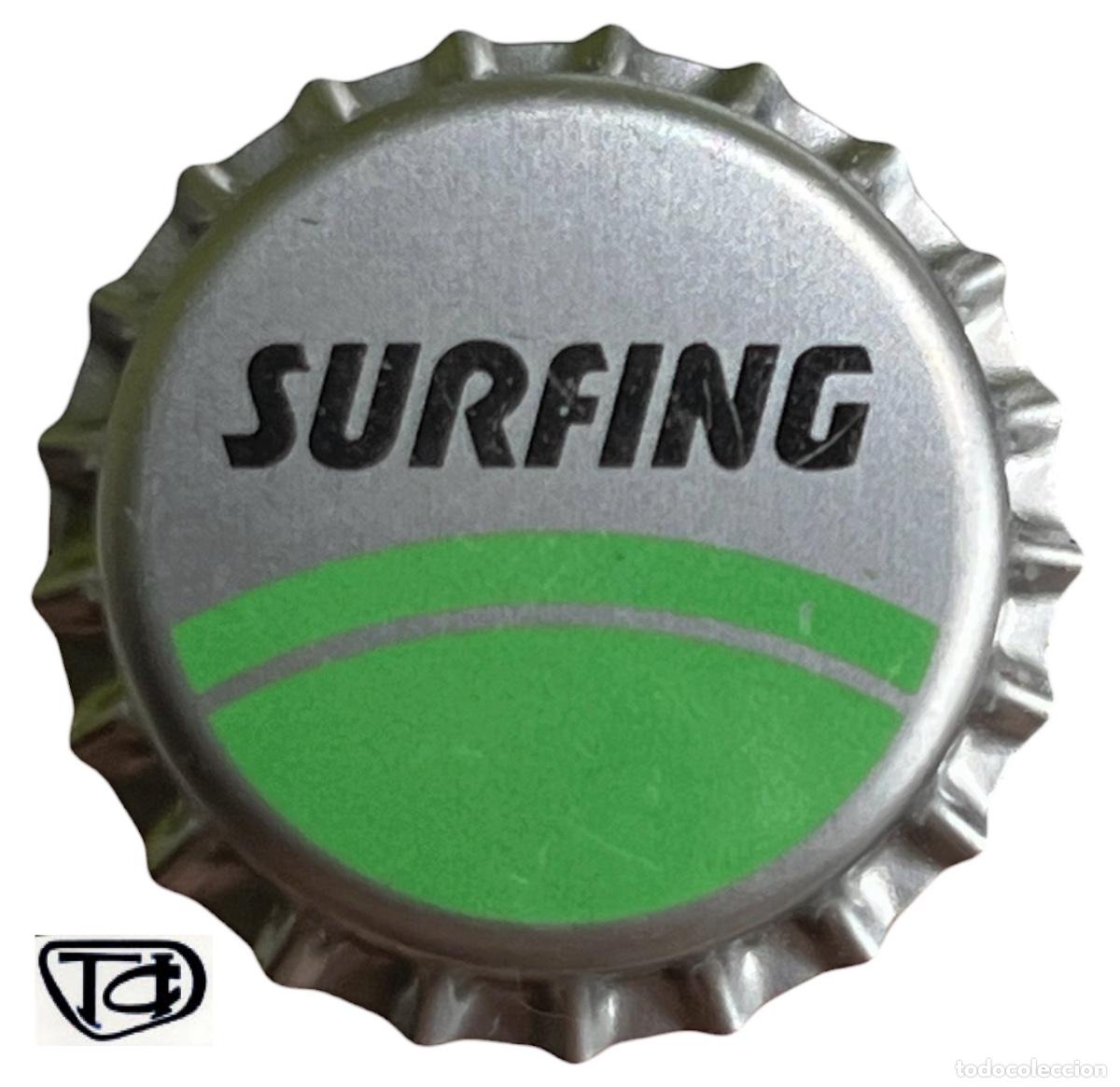 Coleccionismo de cervezas: TAPON CORONA BOTTLE CAP KRONKORKEN TAPPI CAPSULE SURFING LIMON
