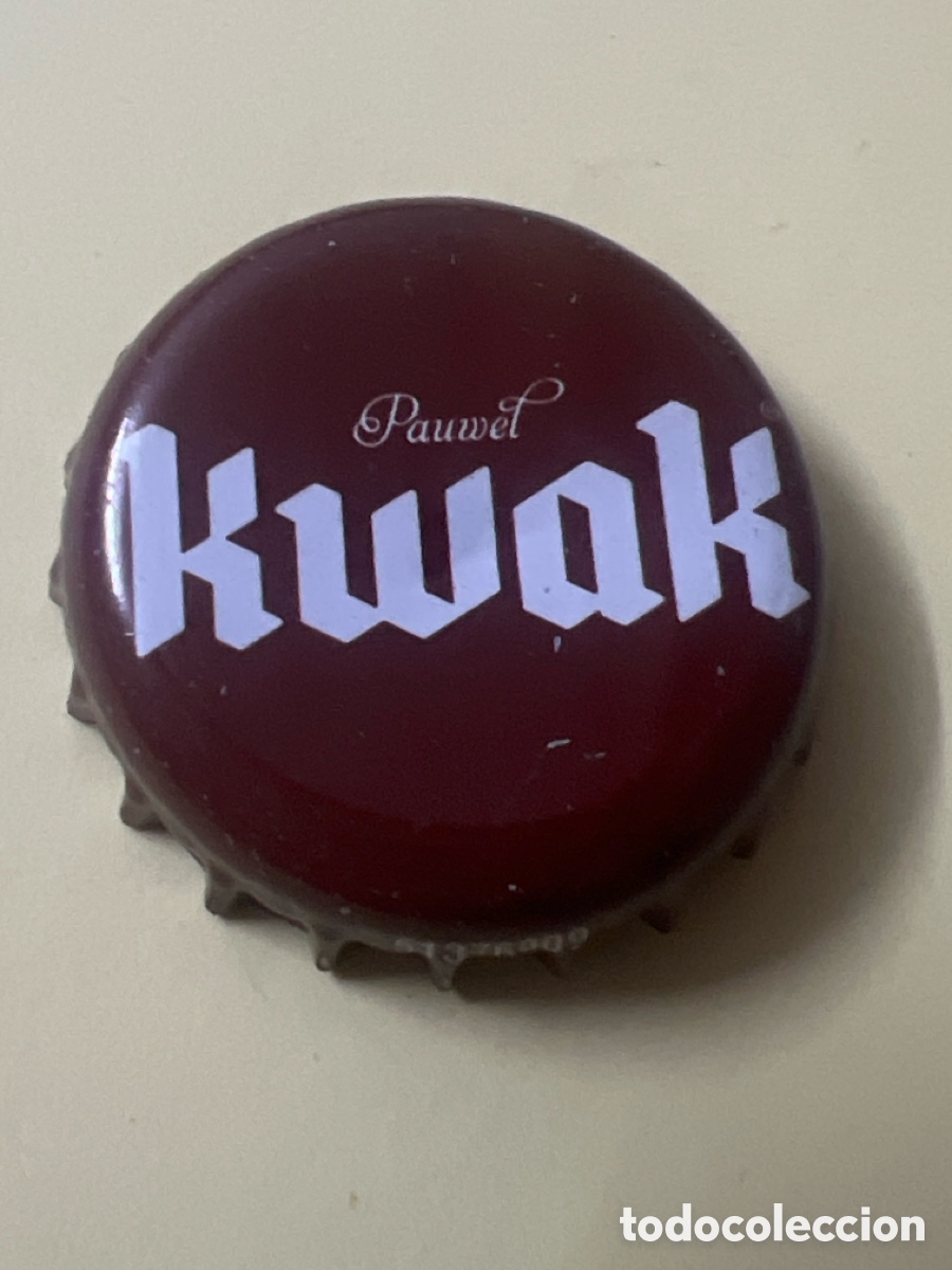 Coleccionismo de cervezas: T4/X125/B2. CHAPA CERVEZA - Pauwel Kwak - B&Eacute;LGICA