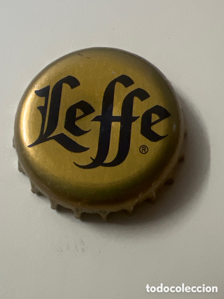 Coleccionismo de cervezas: T4/X125/B3. CHAPA CORONA CERVEZA LEFFE