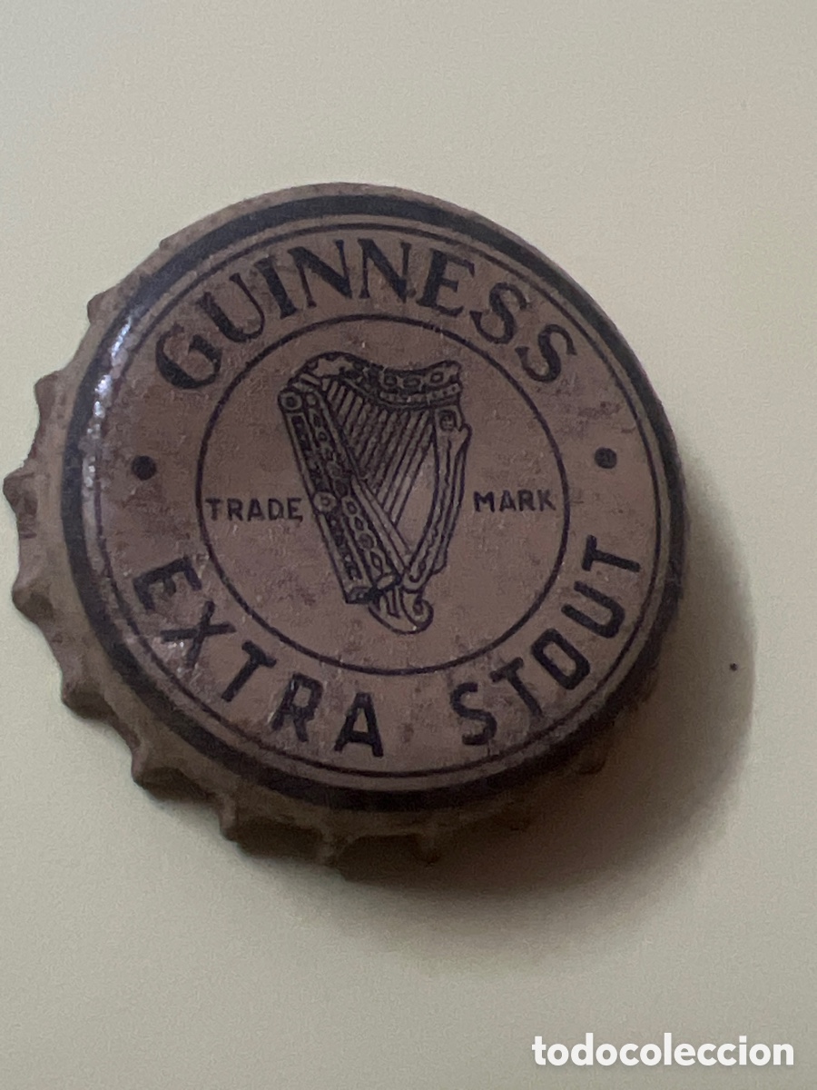 Coleccionismo de cervezas: T4/X125/D3. CHAPA CERVEZA ANTIGUA - GUINNESS EXTRA STOUT