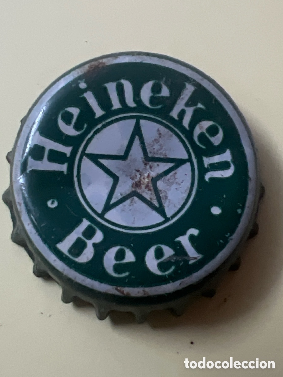 Coleccionismo de cervezas: T4/X125/E4. CHAPA CERVEZA ANTIGUA - HEINEKEN BEER