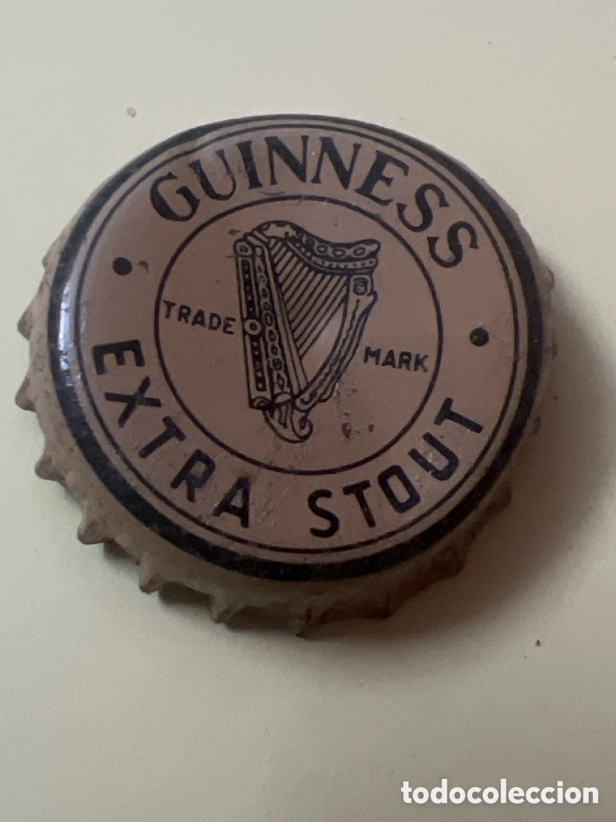 Coleccionismo de cervezas: T4/X125/F5. CHAPA CERVEZA ANTIGUA - GUINNESS EXTRA STOUT