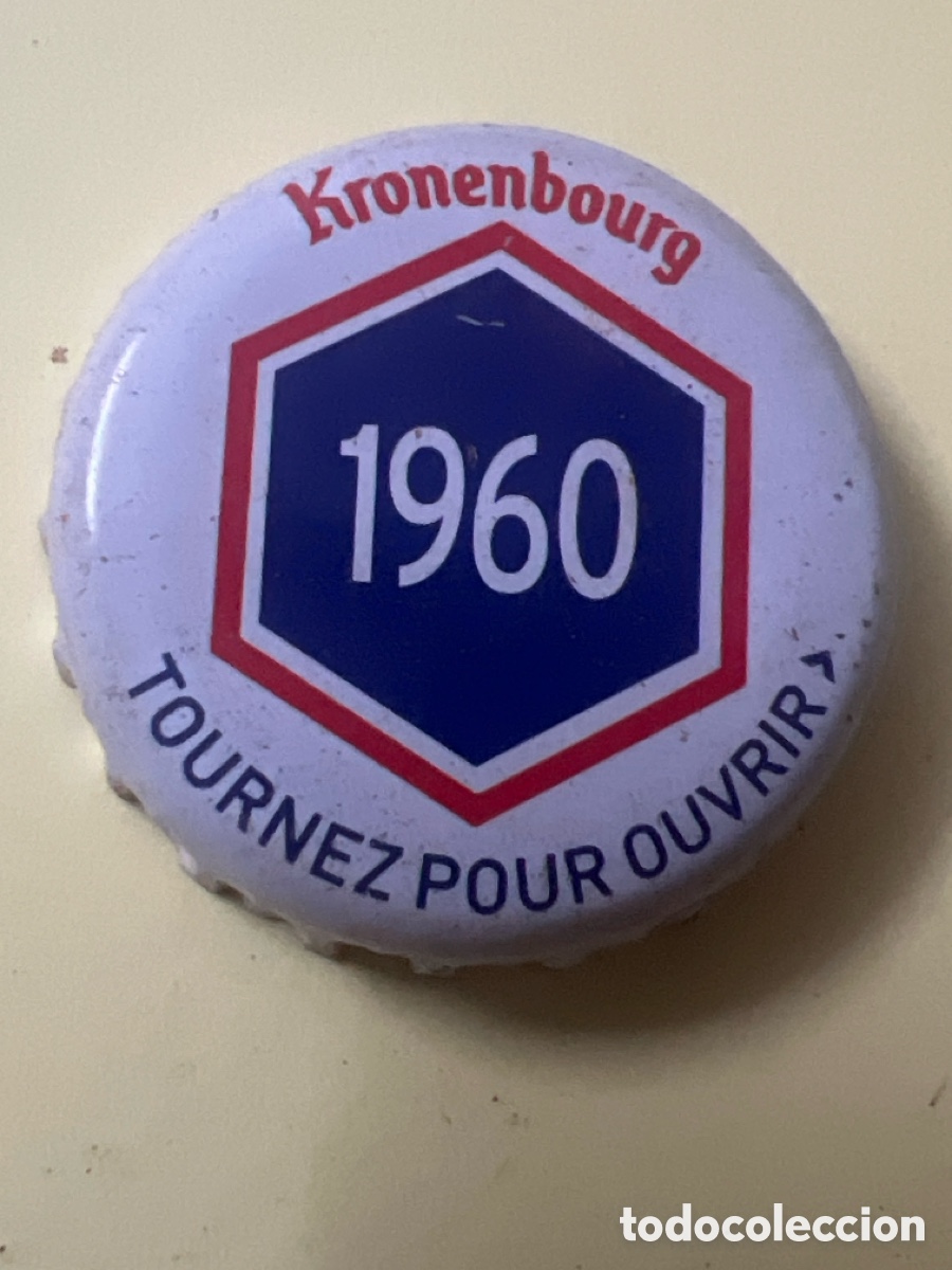 Coleccionismo de cervezas: T4/X125/H6. CHAPA CERVEZA - KRONENBOURG