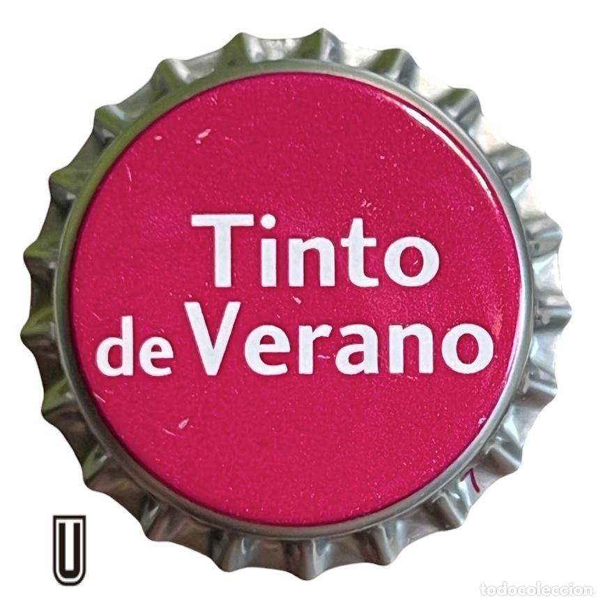 Coleccionismo de cervezas: TAPON CORONA CHAPA BOTTLE CAP KRONKORKEN CAPSULE TINTO DE VERANO