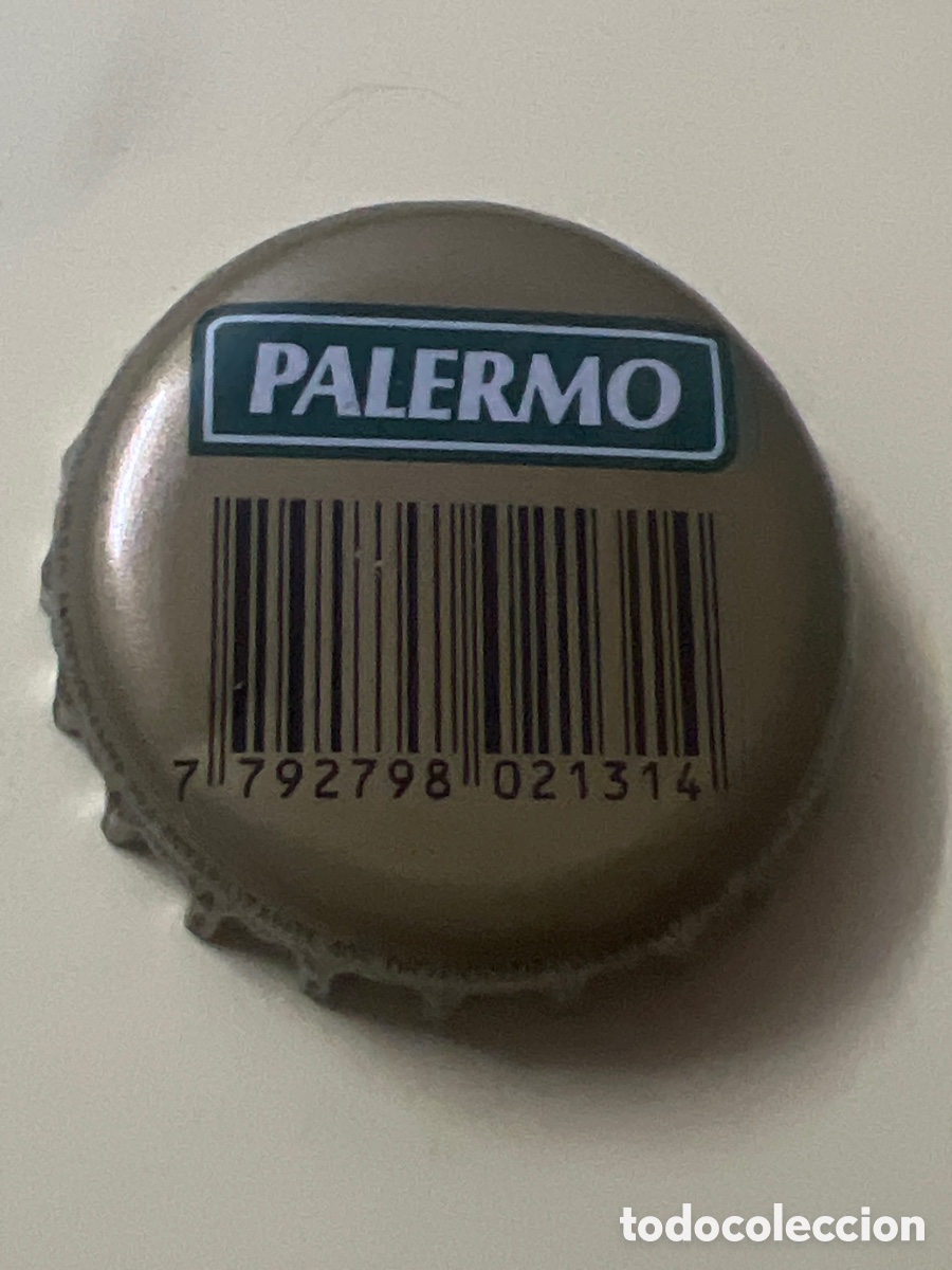 Coleccionismo de cervezas: T4/X127/D4. Chapa de cerveza PALERMO Argentina