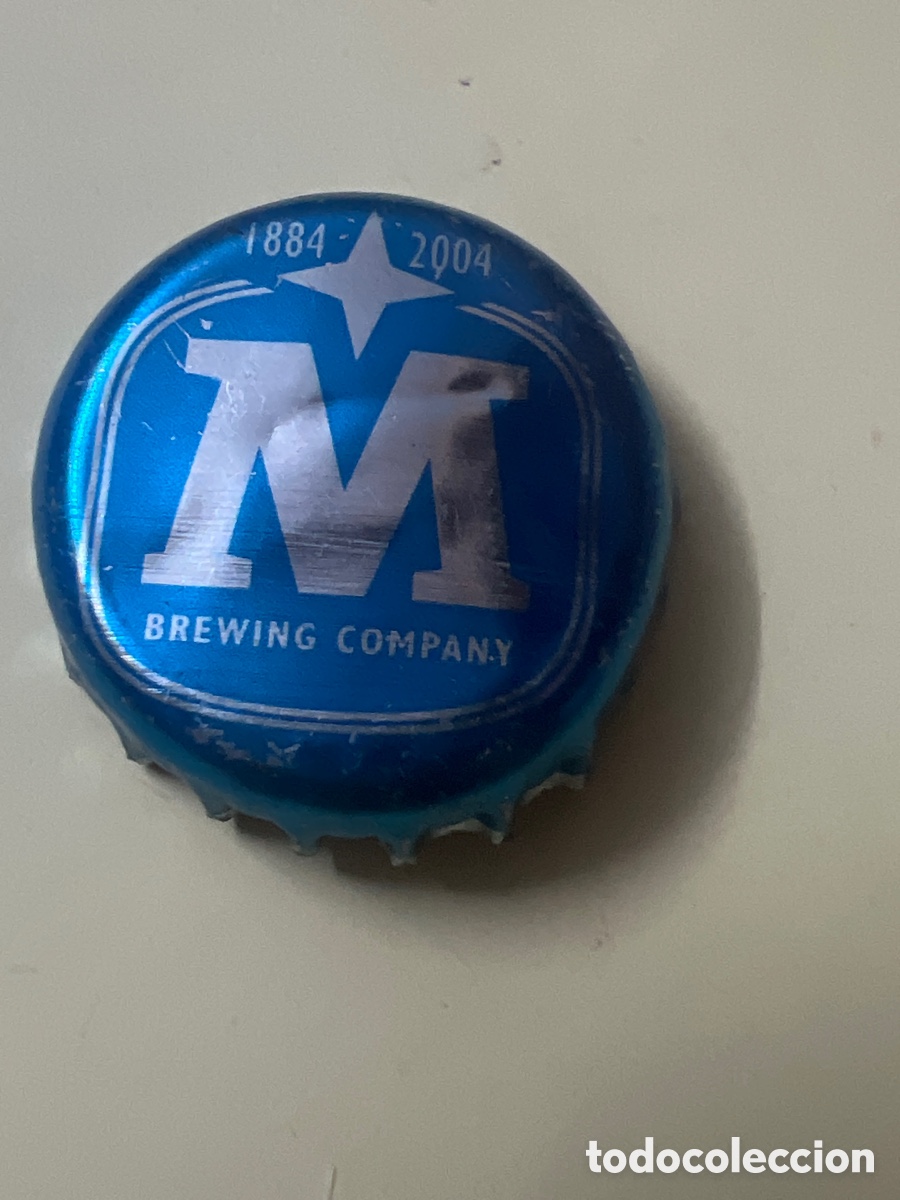 Coleccionismo de cervezas: T4/X127/E3. CHAPA CERVEZA - M Brewing Company 1884 2004 - ARGENTINA
