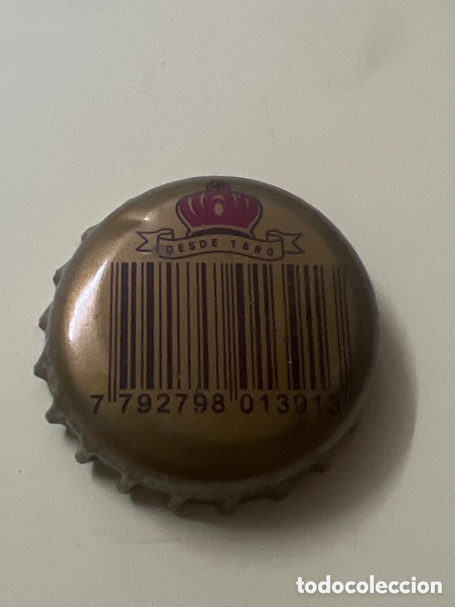 Coleccionismo de cervezas: T4/X127/H1. CHAPA CERVEZA - ARGENTINA - Desde 1890 7 792798 015913
