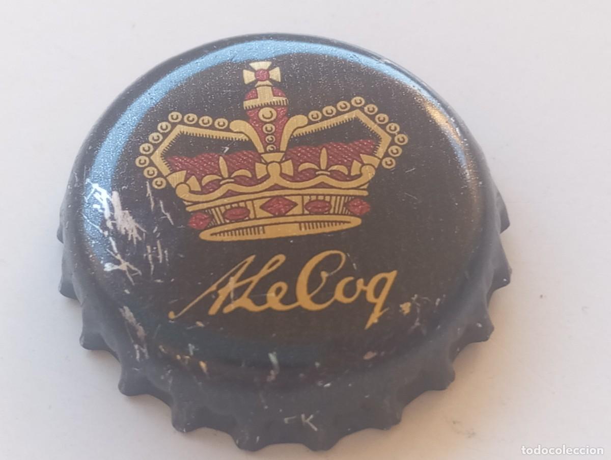 Coleccionismo de cervezas: Chapa tap&oacute;n corona de la cerveza estonia A LE COQ