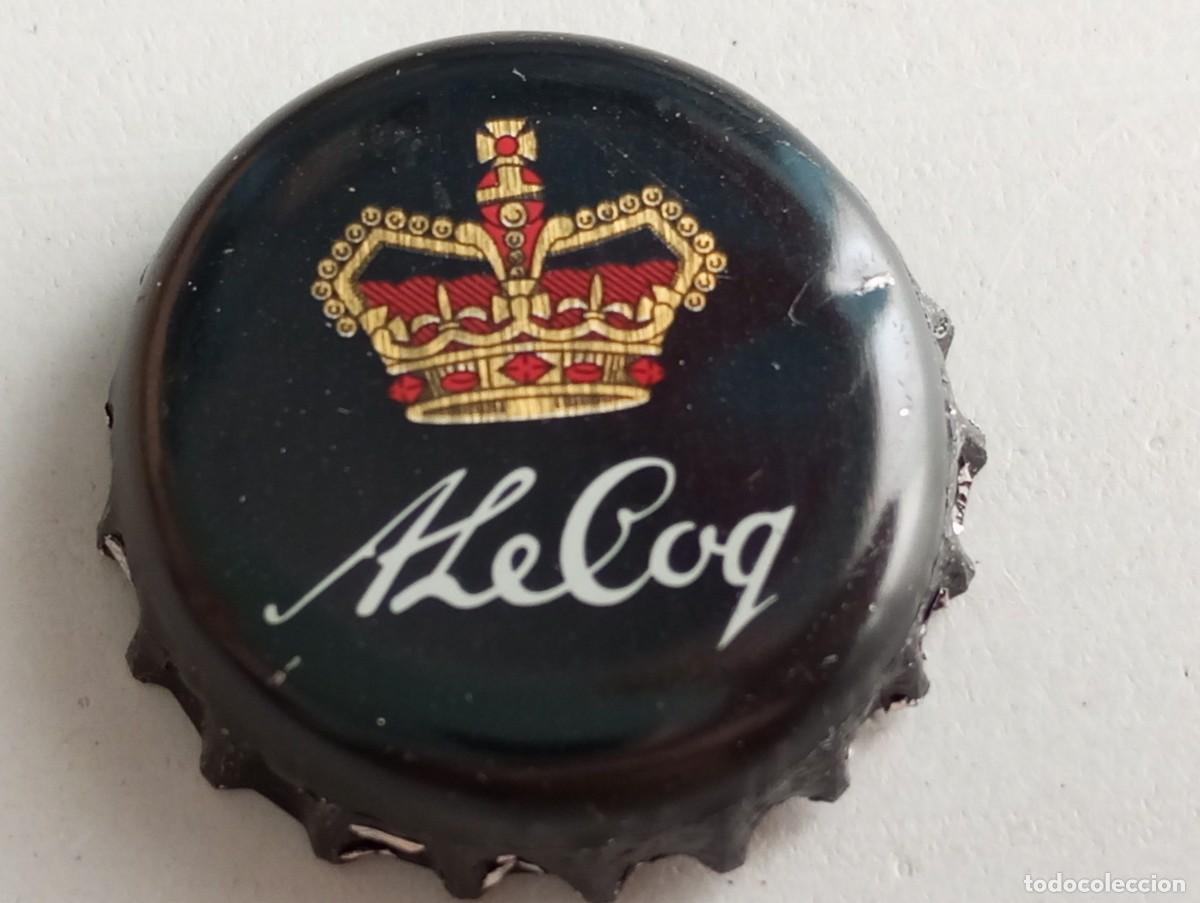 Coleccionismo de cervezas: Chapa tap&oacute;n corona de la cerveza estonia A LE COQ