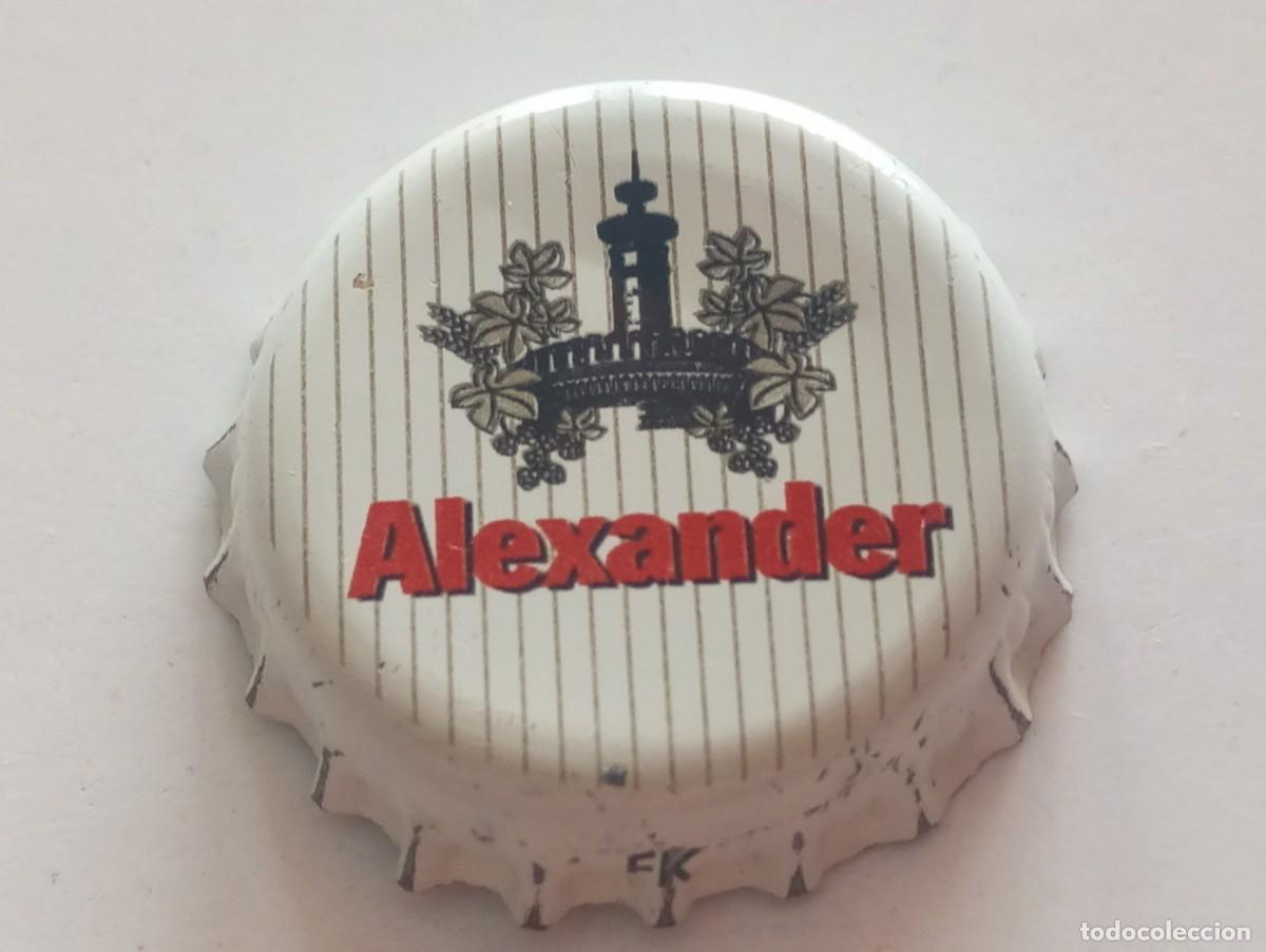 Coleccionismo de cervezas: Chapa tap&oacute;n corona de la cerveza estonia ALEXANDER