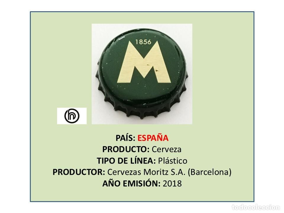 Coleccionismo de cervezas: TAPON CORONA CAPSULA CHAPA CERVEZA MORITZ RADLER (ESPA&Ntilde;A)
