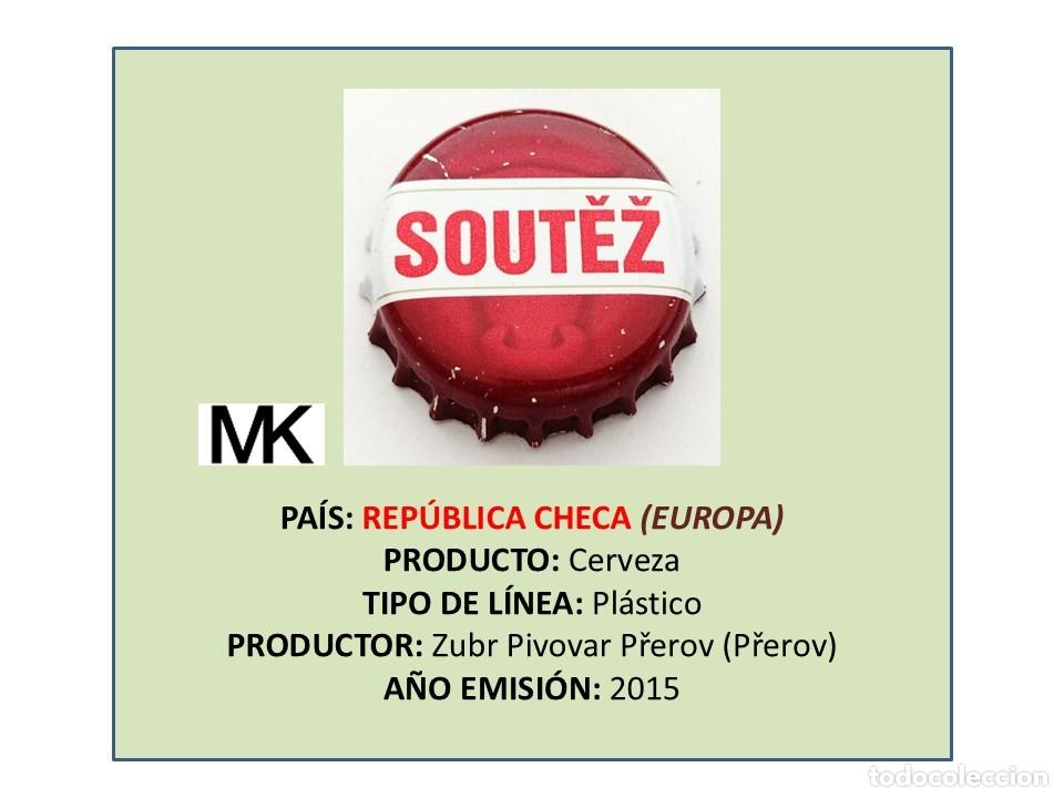 Coleccionismo de cervezas: TAPON CORONA CAPSULA CHAPA CERVEZA ZUBR SOUTEZ (REP&Uacute;BLICA CHECA)