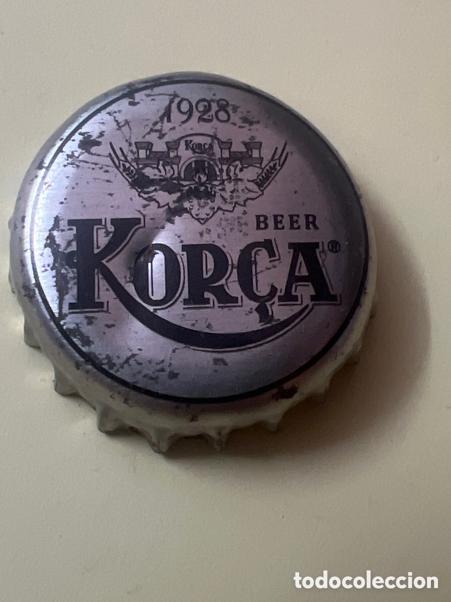 Collectable Beer: T4/X128/A3. CHAPA CERVEZA - ALBANIA - Kor&ccedil;a Beer 1928