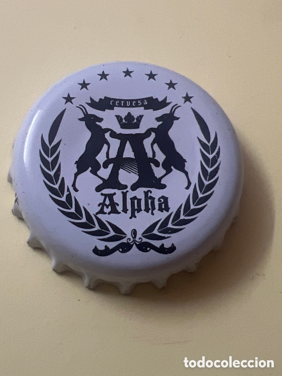 Collectable Beer: T4/X128/A5. CHAPA CERVEZA - ANDORRA - Cervesa Alpha