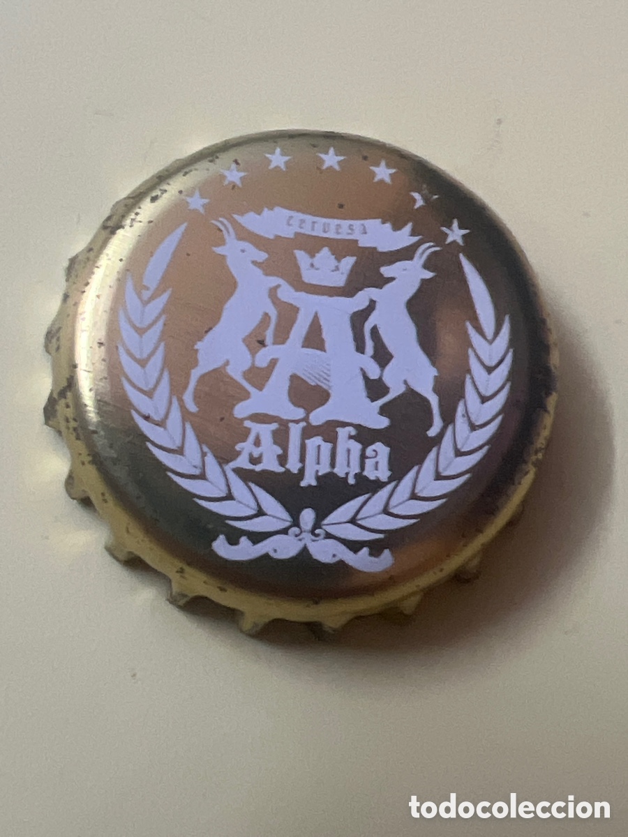 Collectable Beer: T4/X128/B1. CHAPA CERVEZA - ANDORRA - Cervesa Alpha