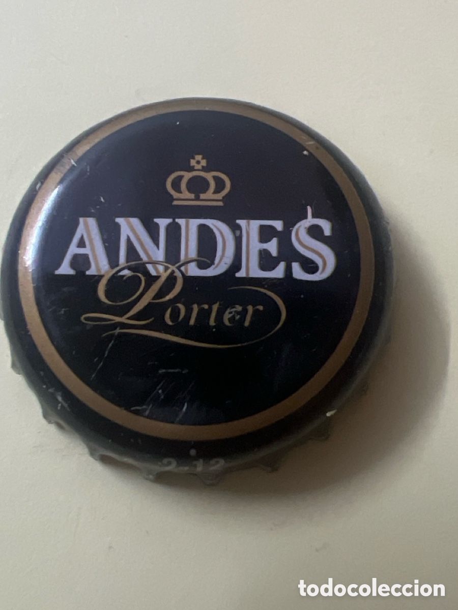 Coleccionismo de cervezas: T4/X128/C2. CHAPA CERVEZA - ARGENTINA - Andes Porter