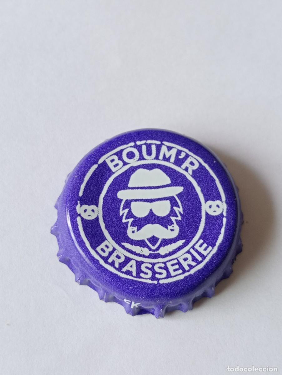 Coleccionismo de cervezas: CHAPA DE CERVEZA ARTESANA ARTESANAL DE ALSACIA FRANCIA FRANCESA BOUM'R BRASSERIE