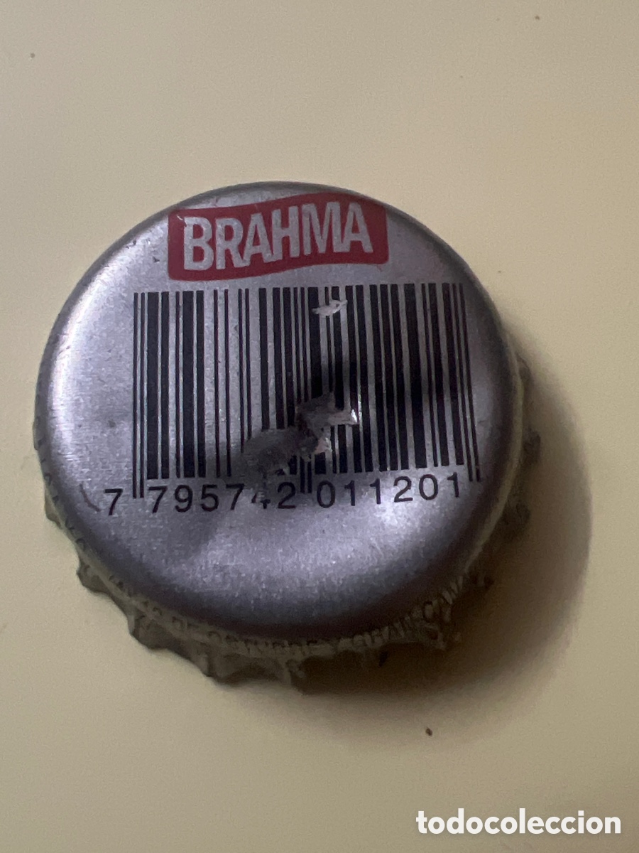 Coleccionismo de cervezas: T4/X128/E4. CHAPA CERVEZA - ARGENTINA -BRAHMA
