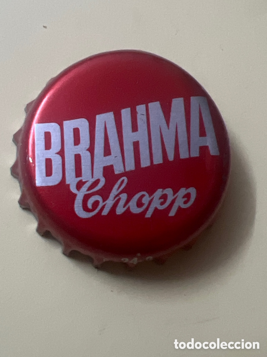 Coleccionismo de cervezas: T4/X128/E5. CHAPA - TAPA CORONA CERVEZA BRAHMA CHOPP- ARGENTINA - CAPS - TAPON