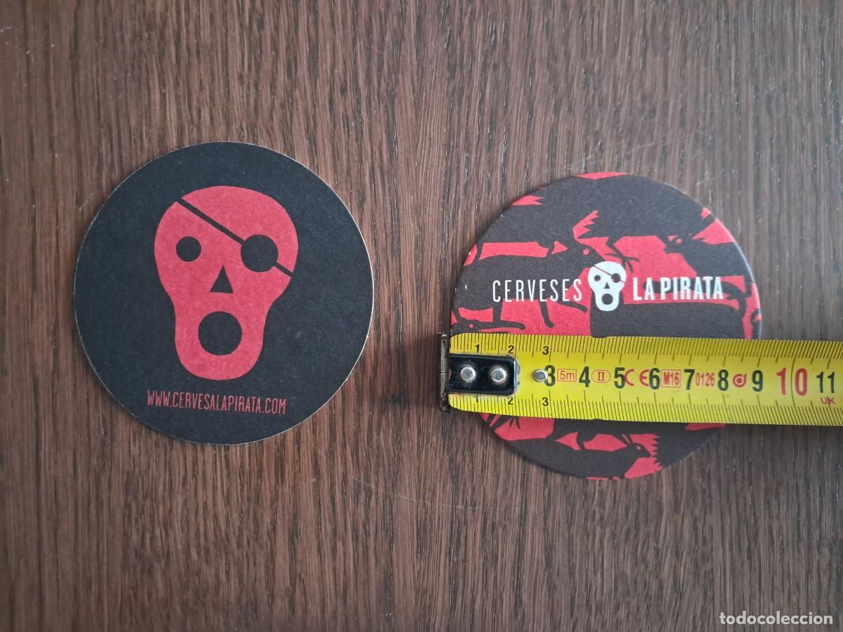 Coleccionismo de cervezas: posavasos de cerveza artesana, La pirata.