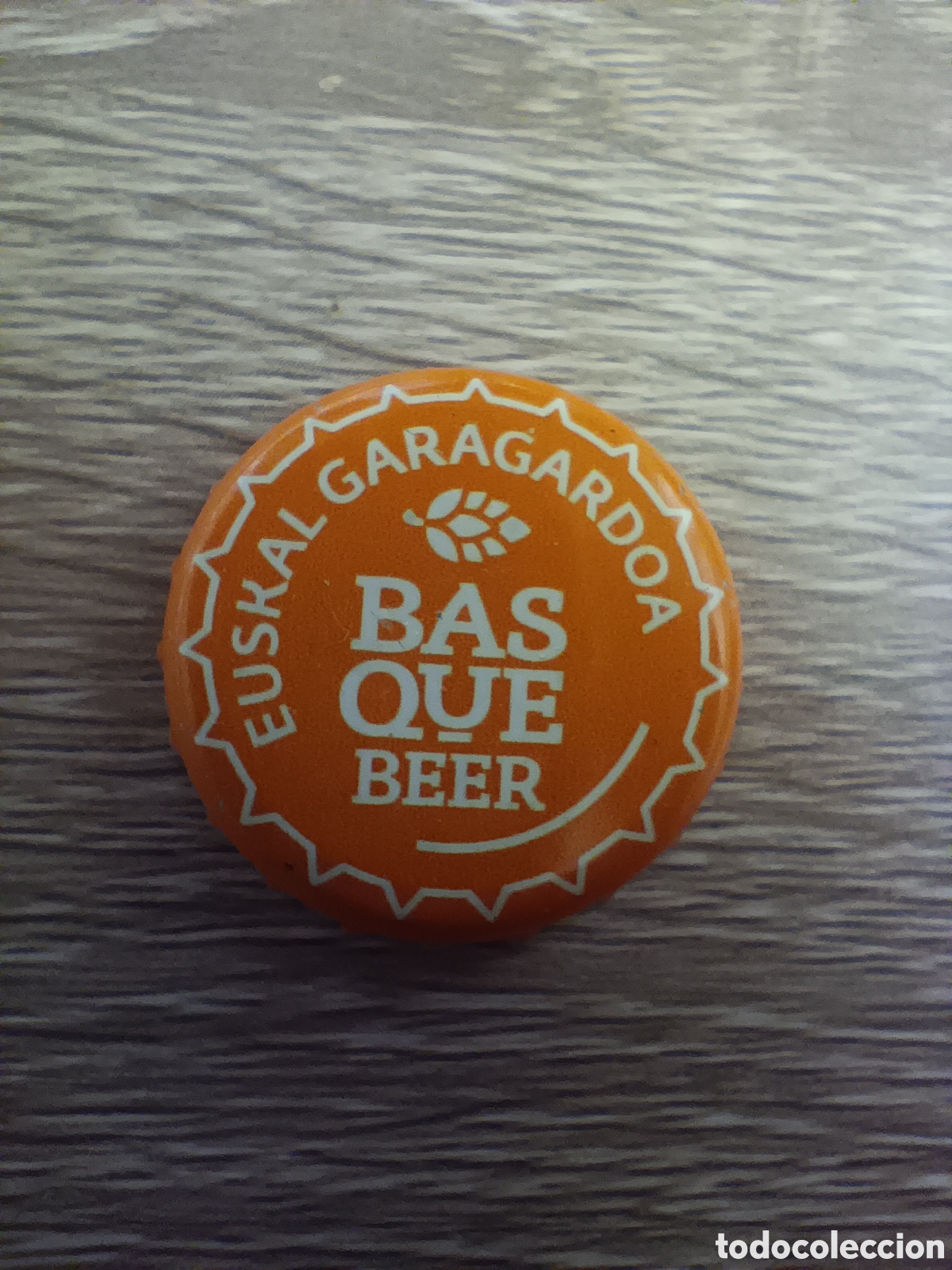 Coleccionismo de cervezas: CHAPA TAPON CORONA CERVEZA BASQUE BEER