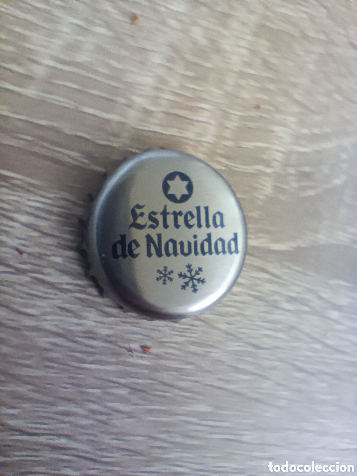 Coleccionismo de cervezas: CHAPA TAPON CORONA CERVEZA ESTRELLA GALICIA NAVIDAD (ESPA&Ntilde;A)