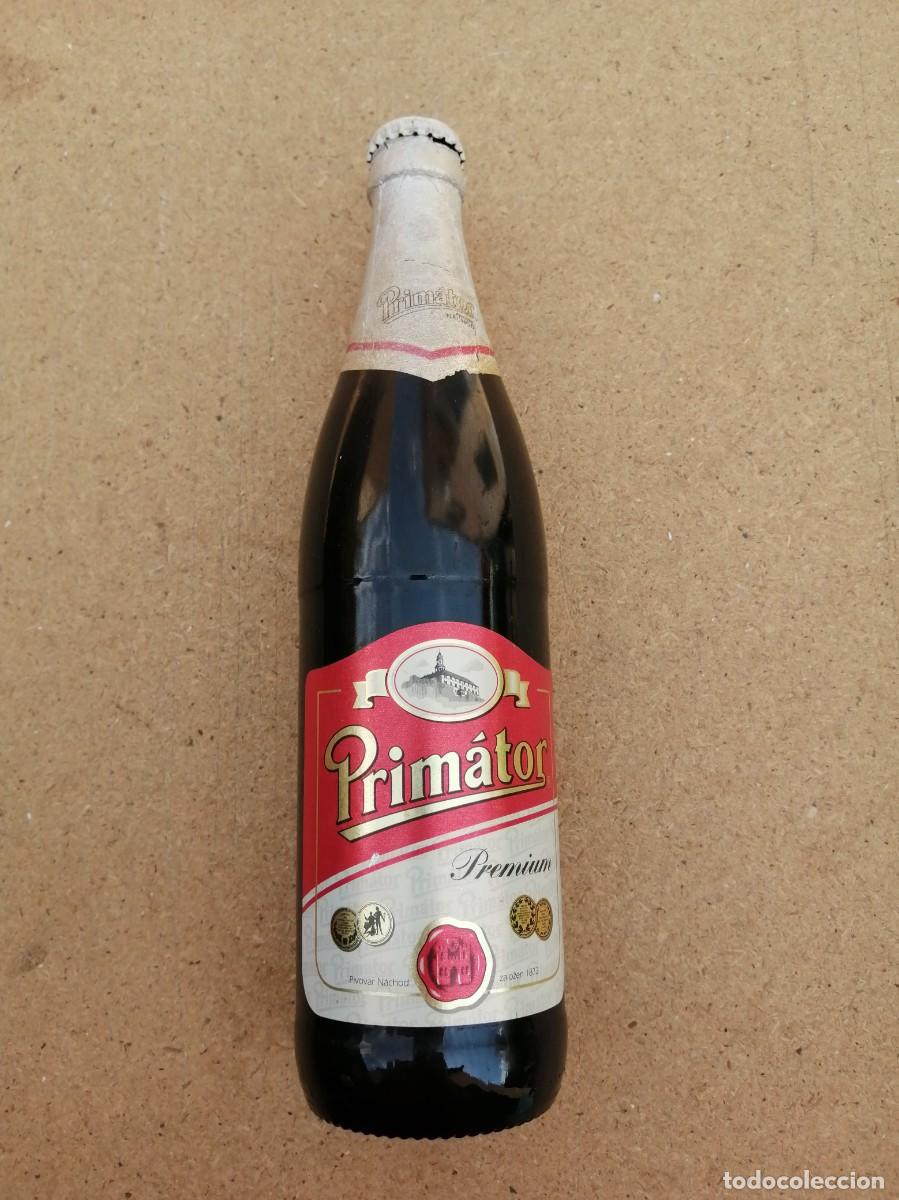 Coleccionismo de cervezas: BOTELLA DE CERVEZA (LLENA) PRIMATOR