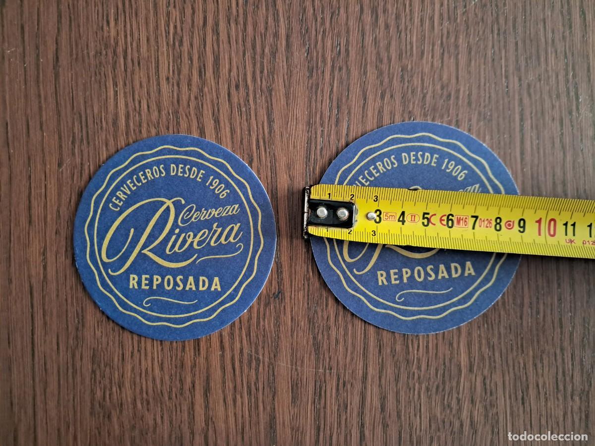 Coleccionismo de cervezas: posavasos de cerveza, Estrella Galicia, cerveza Rivera, reposada.