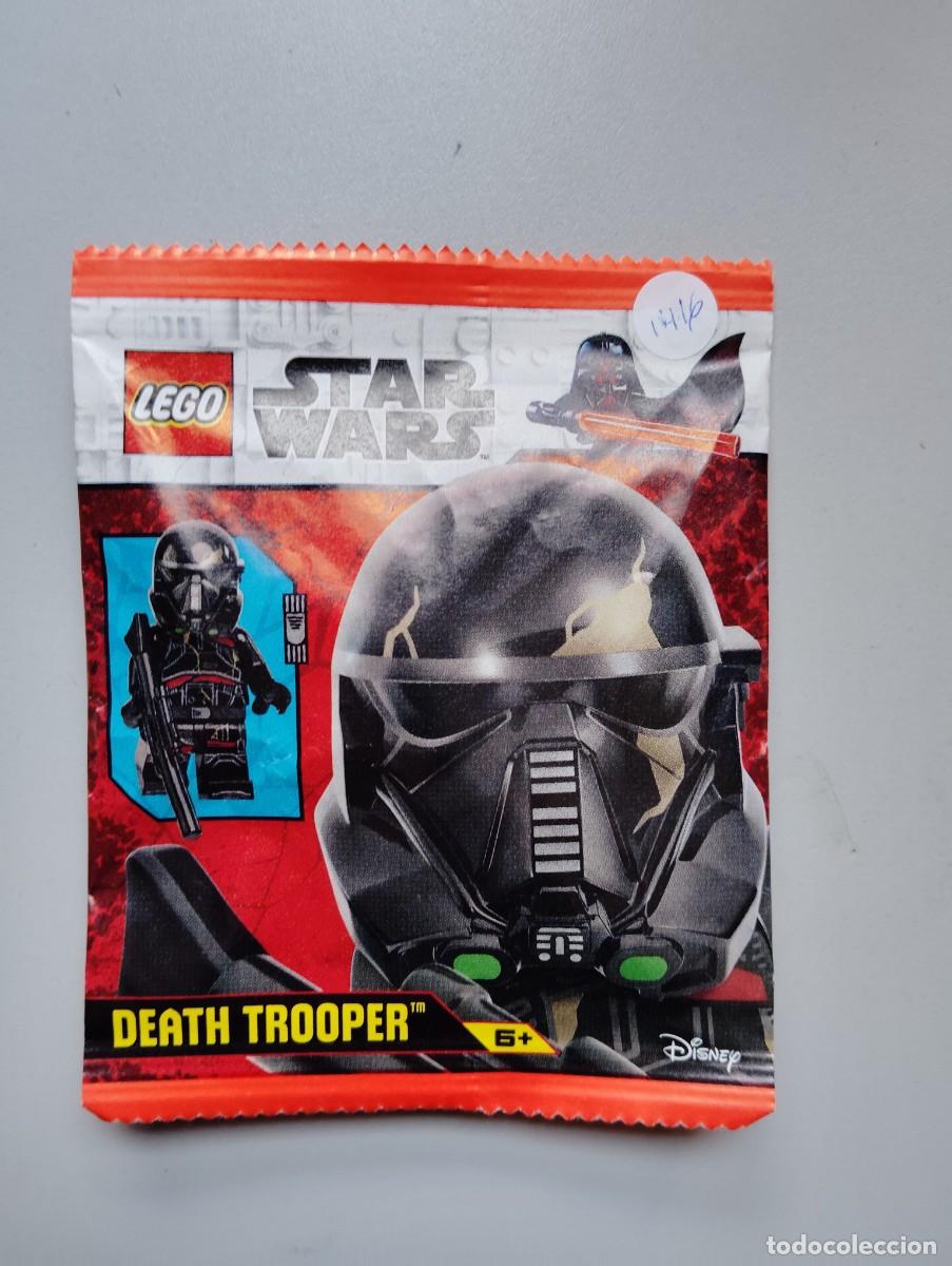 Coleccionismo de cervezas: LEGO. ORIGINAL. STAR WARS. DEATH TROOPER SW 1416. BOLSA PAPEL. NUEVO