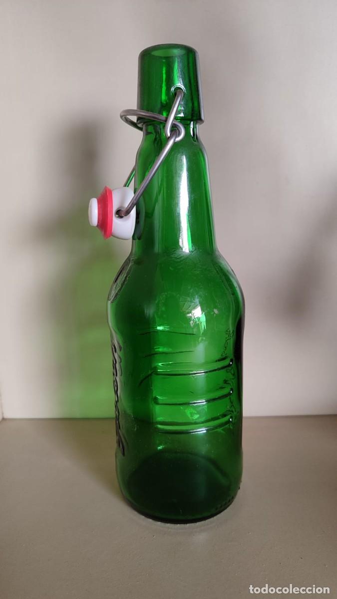 Coleccionismo de cervezas: Botella Grolsch con tap&oacute;n mec&aacute;nico &ndash; Original, vintage 1990&ndash;2010