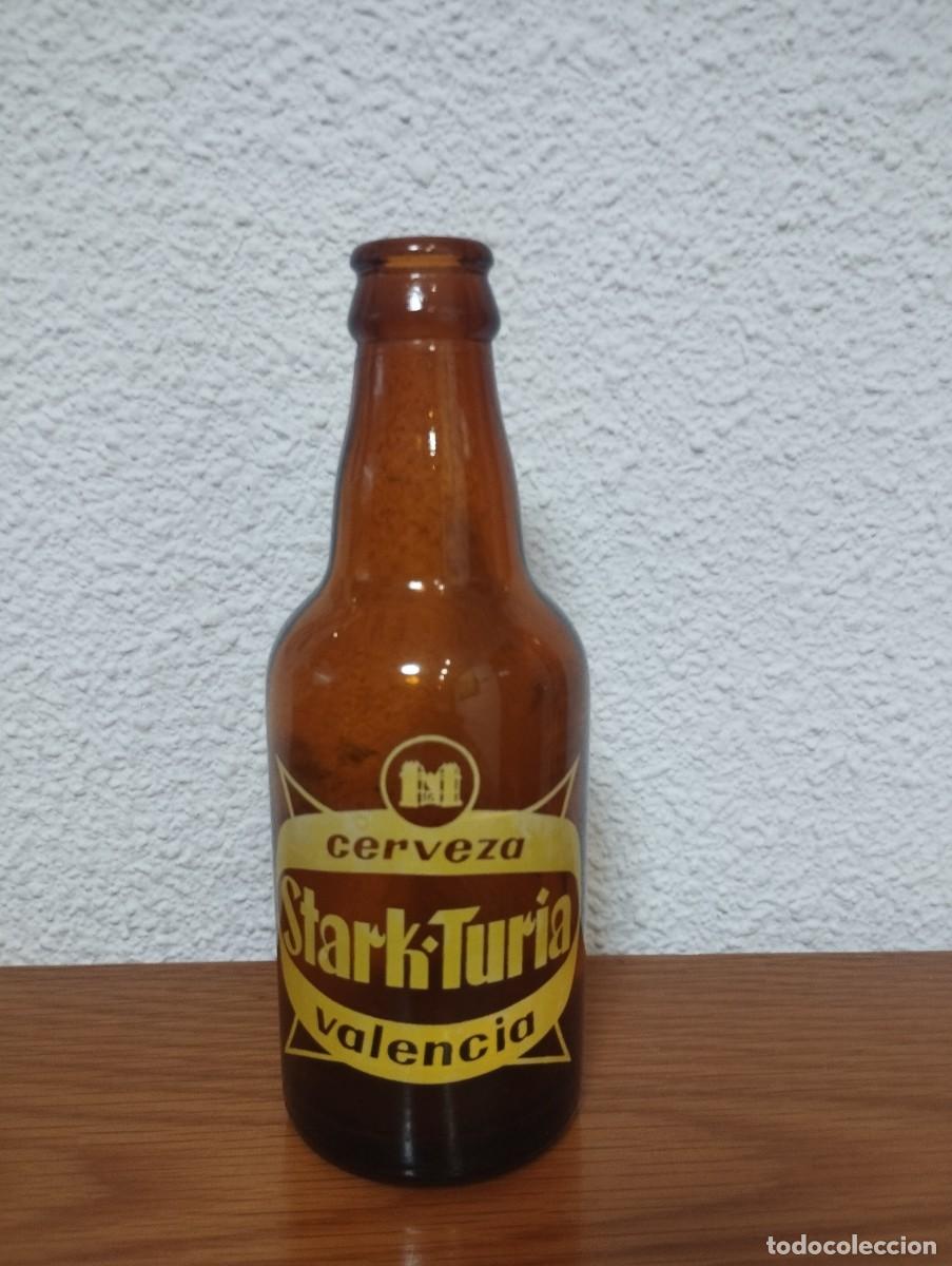Coleccionismo de cervezas: Botellin Cerveza Stark-Turia a&ntilde;os 70 COMO NUEVA!!!
