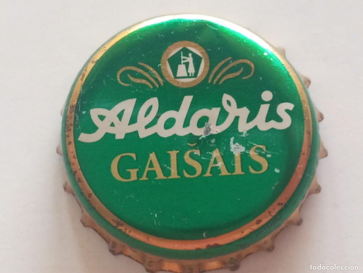 Coleccionismo de cervezas: Chapa tap&oacute;n corona de la cerveza letona ALDARIS GAISAIS