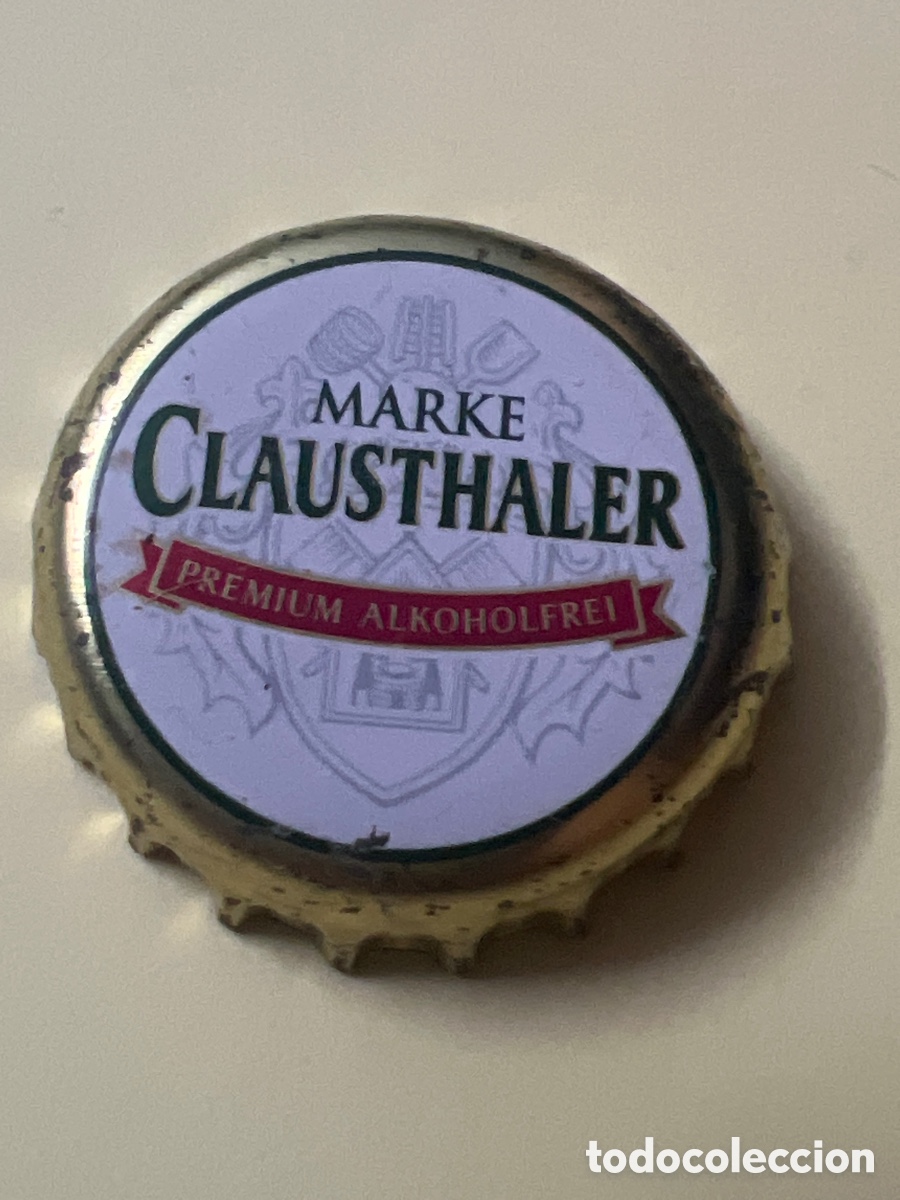 Colecionismo de cervejas: T4/X129/C4. CHAPA CERVEZA - SUIZA - Marke Clausthaler Premium Alkoholfrei