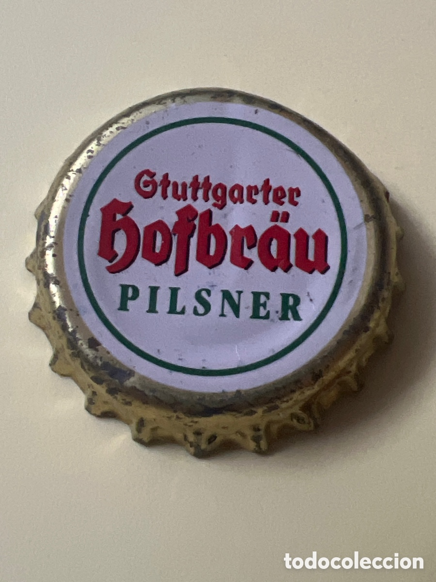 Collectionnisme de bi&egrave;res: T4/X129/C5. CHAPA CERVEZA - ALEMANIA - Stuttgarter Hofbr&auml;u Pilsner