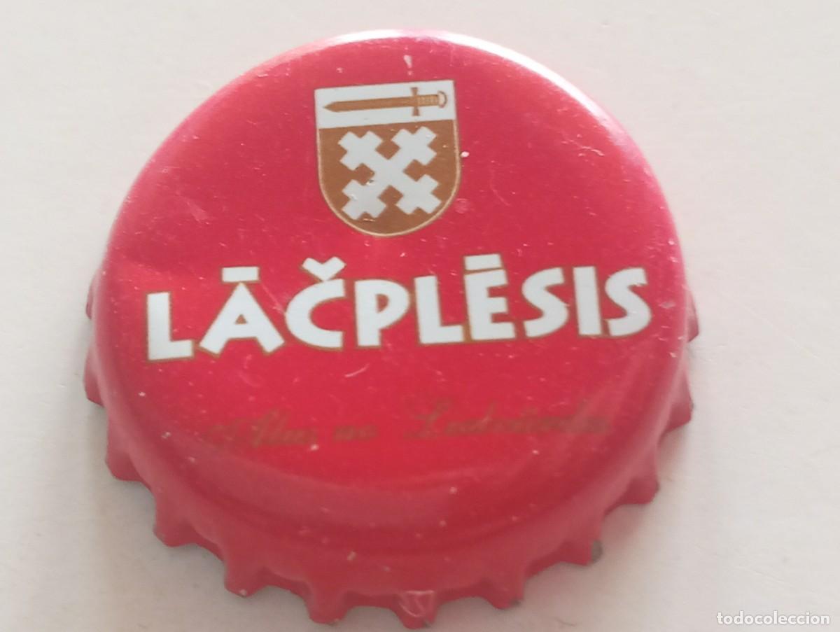 Coleccionismo de cervezas: Chapa tap&oacute;n corona de la cerveza letona LACPLESIS ALUS NO LIELVARDE4S