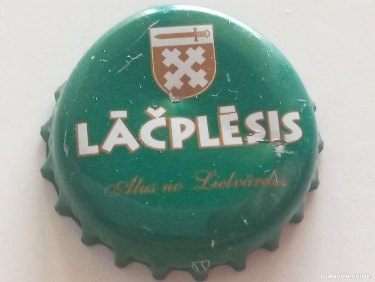 Coleccionismo de cervezas: Chapa tap&oacute;n corona de la cerveza letona LACPLESIS ALUS NO LIELVARDE4S