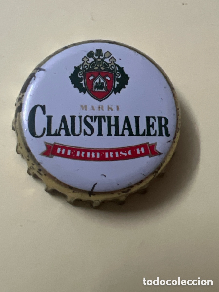 Coleccionismo de cervezas: T4/X129/F6. CHAPA CERVEZA CLAUSTHALER