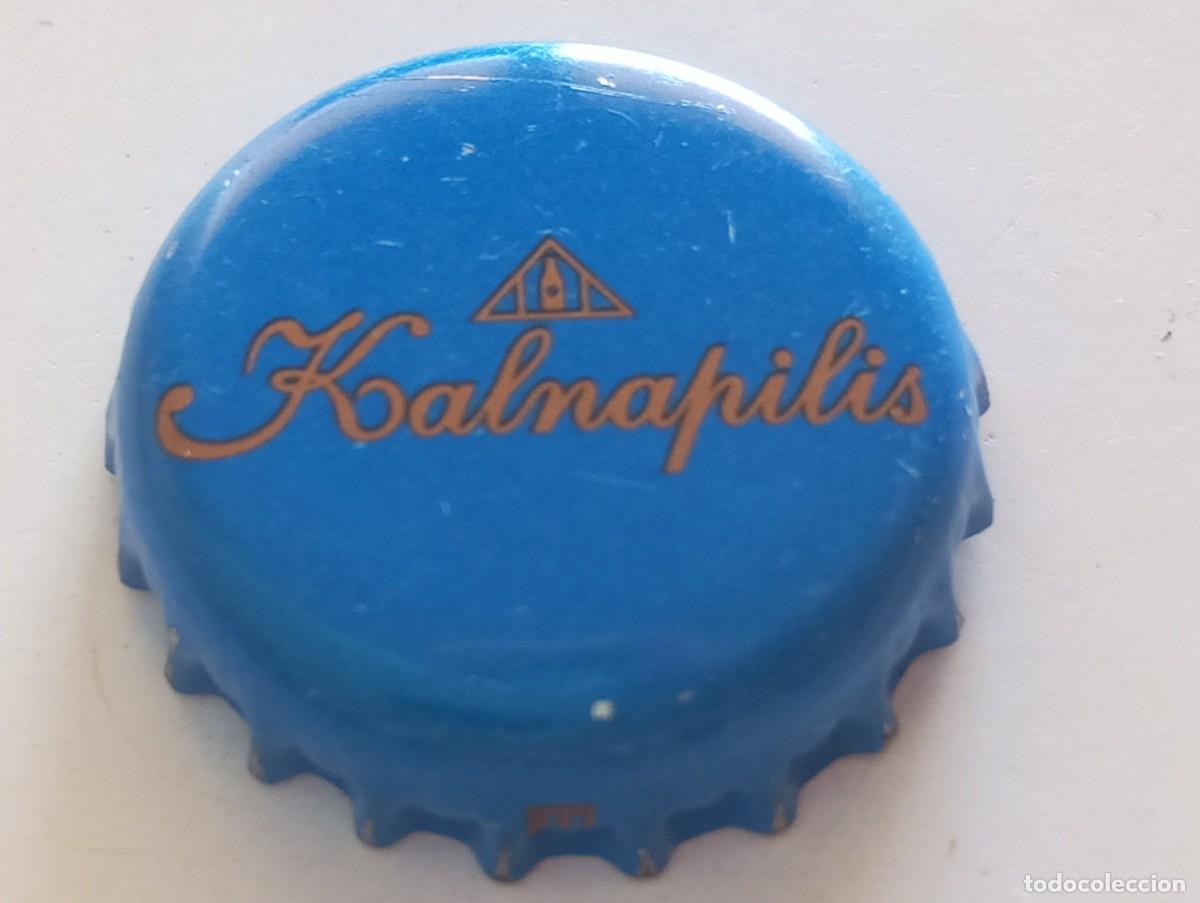 Coleccionismo de cervezas: Chapa tap&oacute;n corona de la cerveza lituana KALNAPILIS