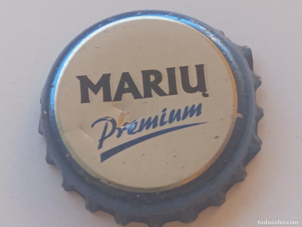 Coleccionismo de cervezas: Chapa tap&oacute;n corona de la cerveza lituana MARIU PREMIUM