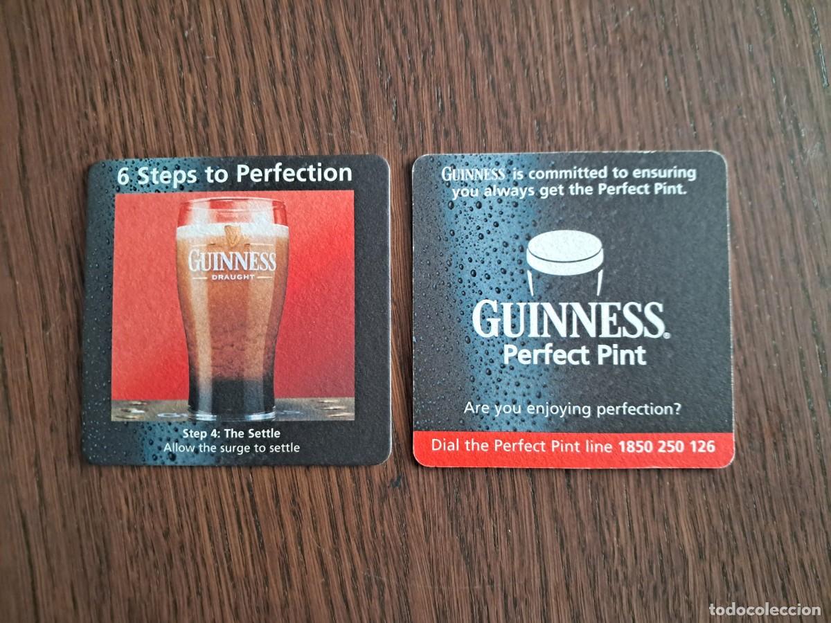 Coleccionismo de cervezas: posavasos de cerveza, Guinness