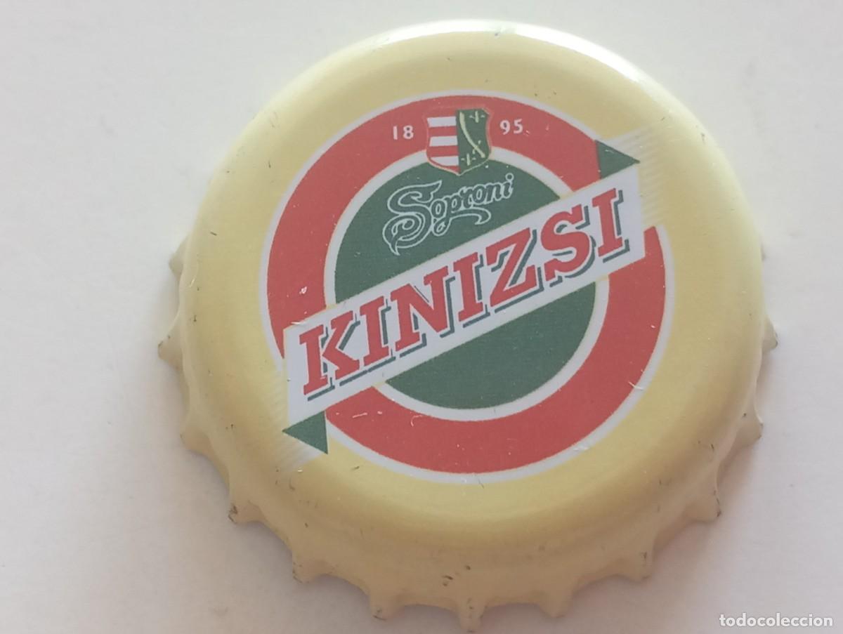 Coleccionismo de cervezas: Chapa tap&oacute;n corona de la cerveza h&uacute;ngara SOPRONI KINIZSI 1895
