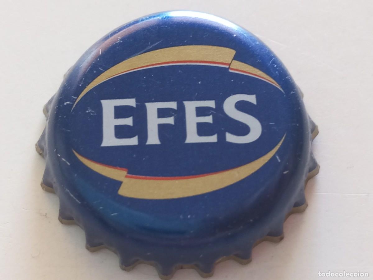 Coleccionismo de cervezas: Chapa tap&oacute;n corona de la cerveza turca EFES