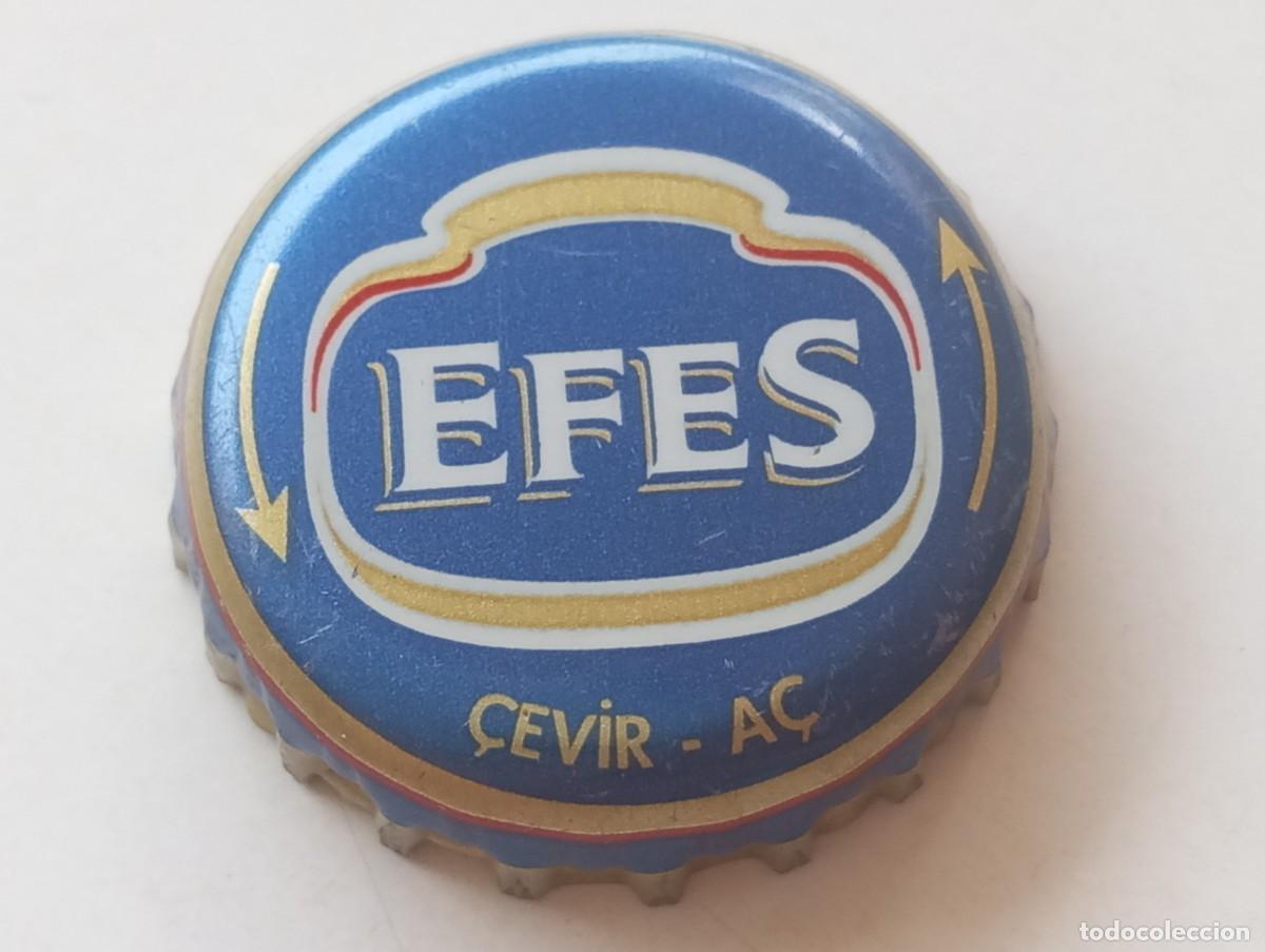 Coleccionismo de cervezas: Chapa tap&oacute;n corona de la cerveza turca EFES (CEVIR-A&Ccedil;)