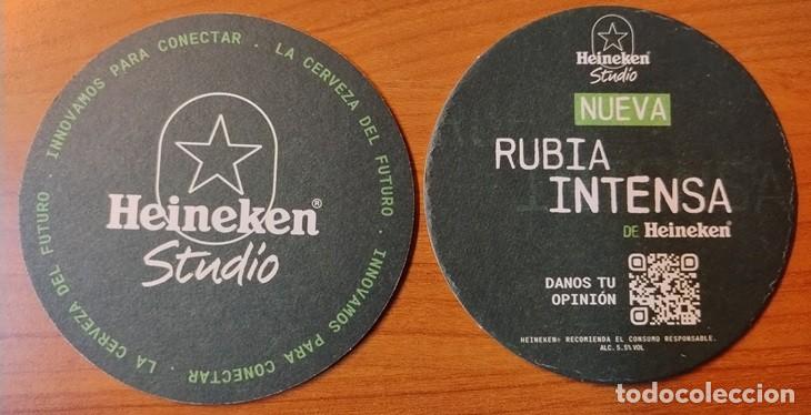 Coleccionismo de cervezas: Posavasos de cerveza Heineken