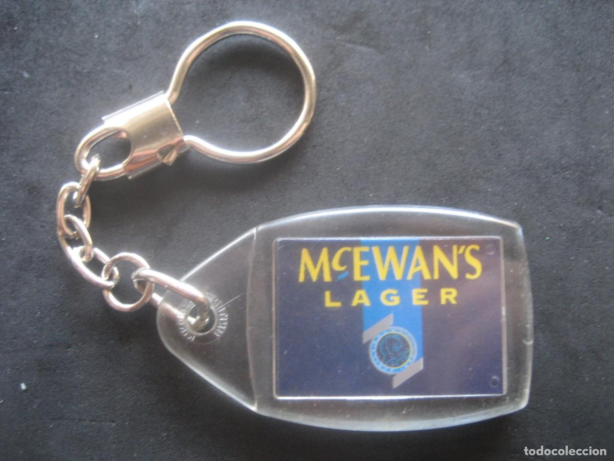 Coleccionismo de cervezas: LLAVERO CERVEZA M&ccedil;EWANS LAGER