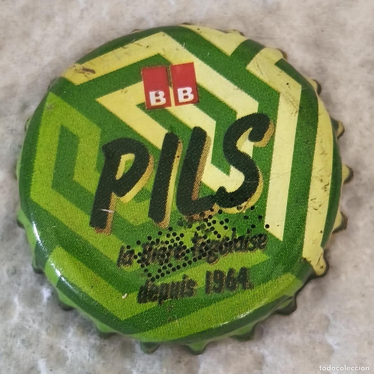 Coleccionismo de cervezas: CHAPA TAP&Oacute;N CORONA - PILS ( Africa TOGO )