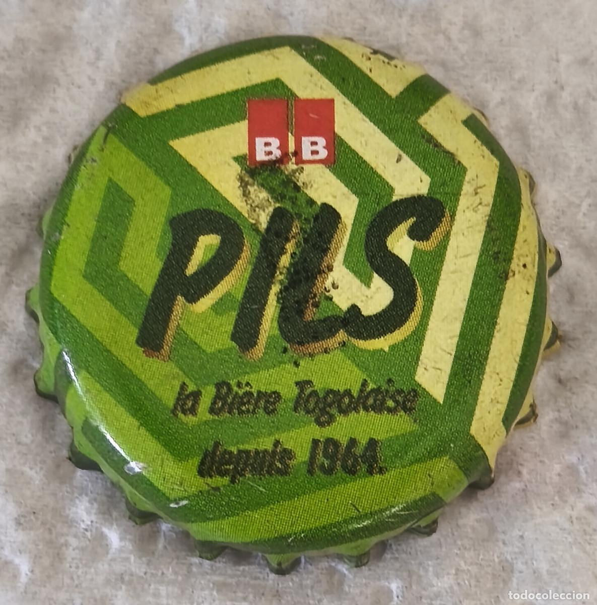 Coleccionismo de cervezas: CHAPA TAP&Oacute;N CORONA - PILS ( Africa TOGO )