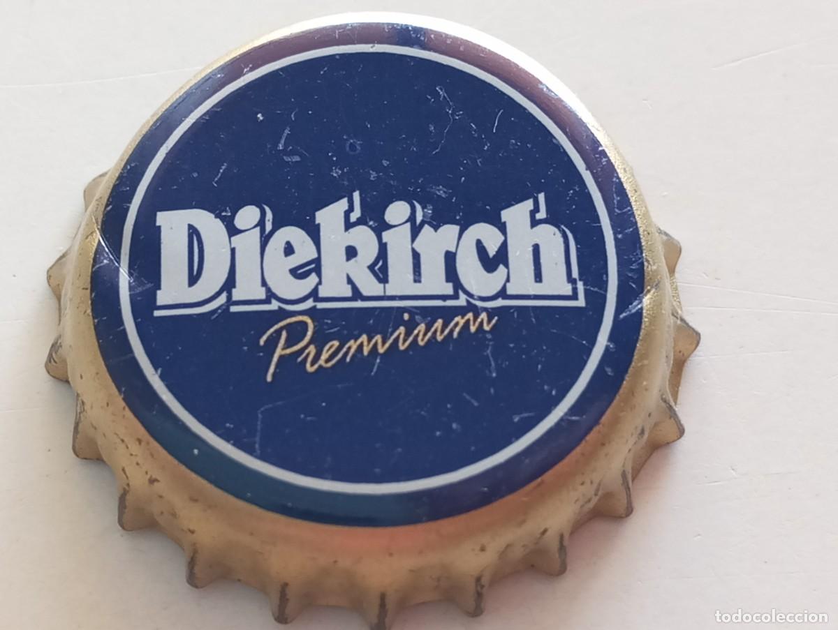 Coleccionismo de cervezas: Chapa tap&oacute;n corona de la cerveza luxemburguesa DIEKIRCH PREMIUM