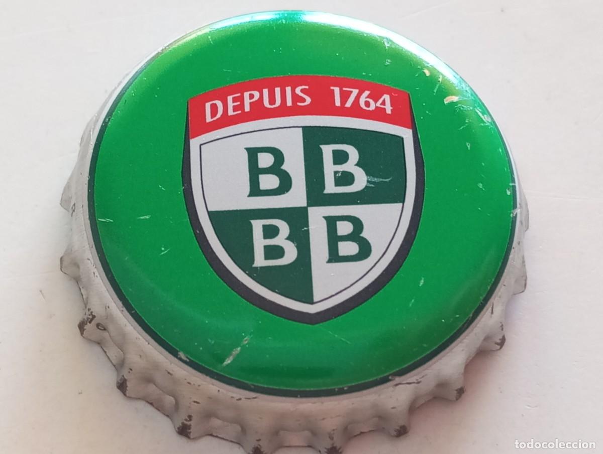Coleccionismo de cervezas: Chapa tap&oacute;n corona de la cerveza luxemburguesa BOFFERDING DEPUIS 1764