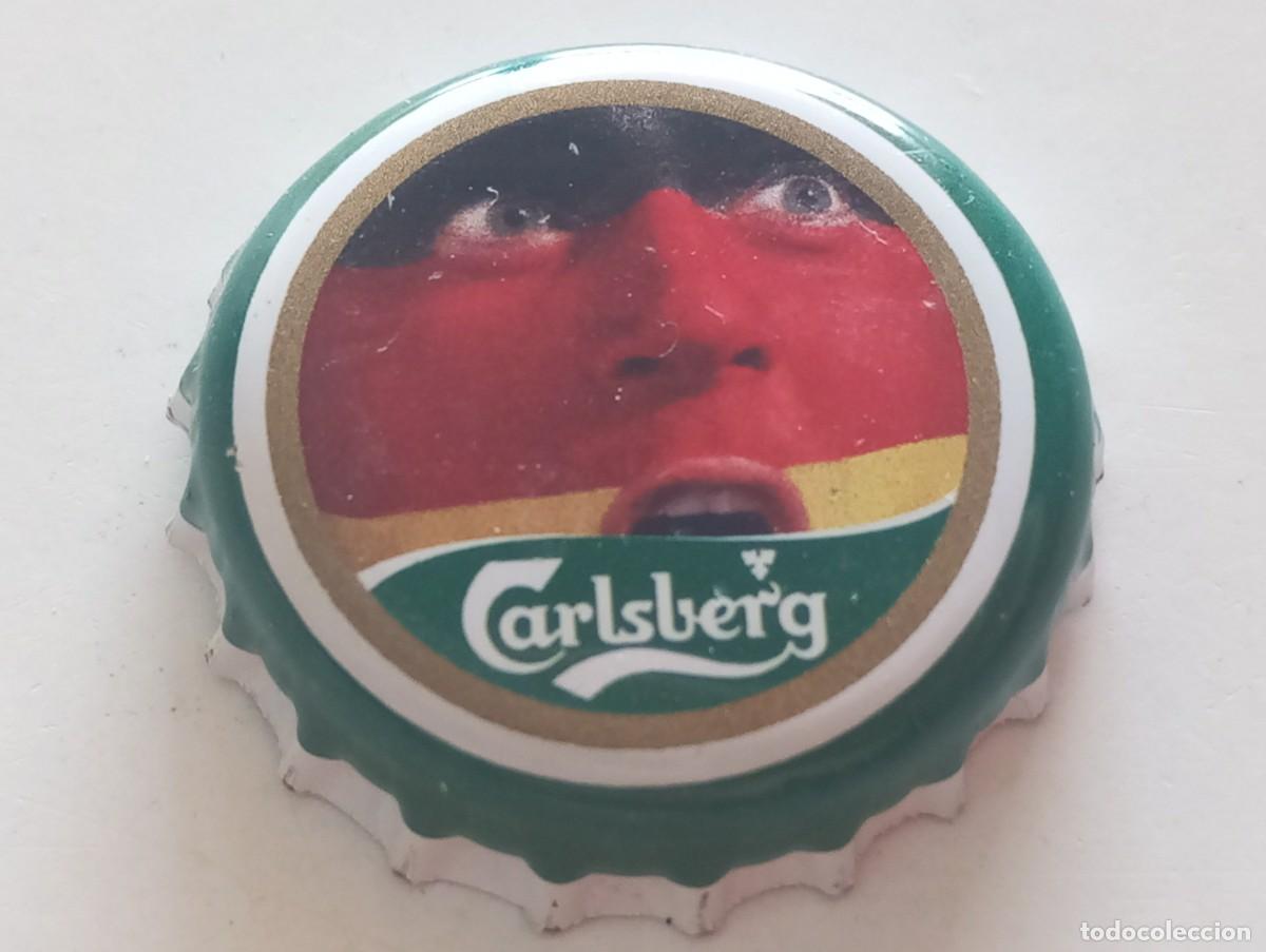 Coleccionismo de cervezas: Chapa tap&oacute;n corona de la cerveza danesa CARLSBERG FIFA WORLD CUP 2006 - ALEMANIA